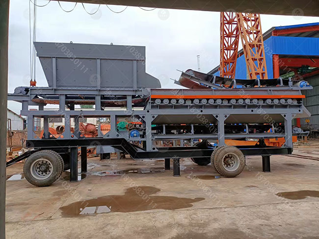 移動(dòng)式泥石分離機(jī) 移動(dòng)式泥石分離機(jī)