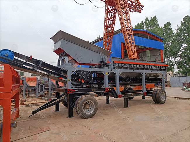 移動(dòng)式泥石分離機(jī) 移動(dòng)式泥石分離機(jī)