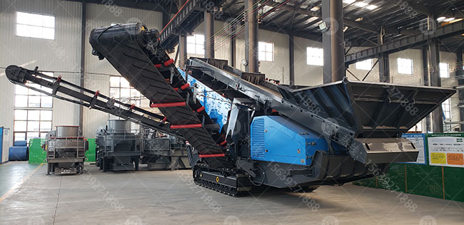 履帶移動(dòng)篩分站