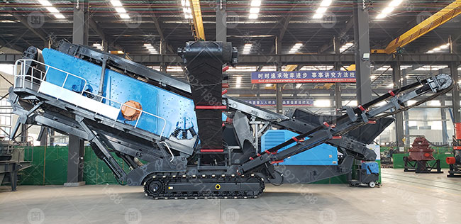 履帶移動(dòng)篩分站